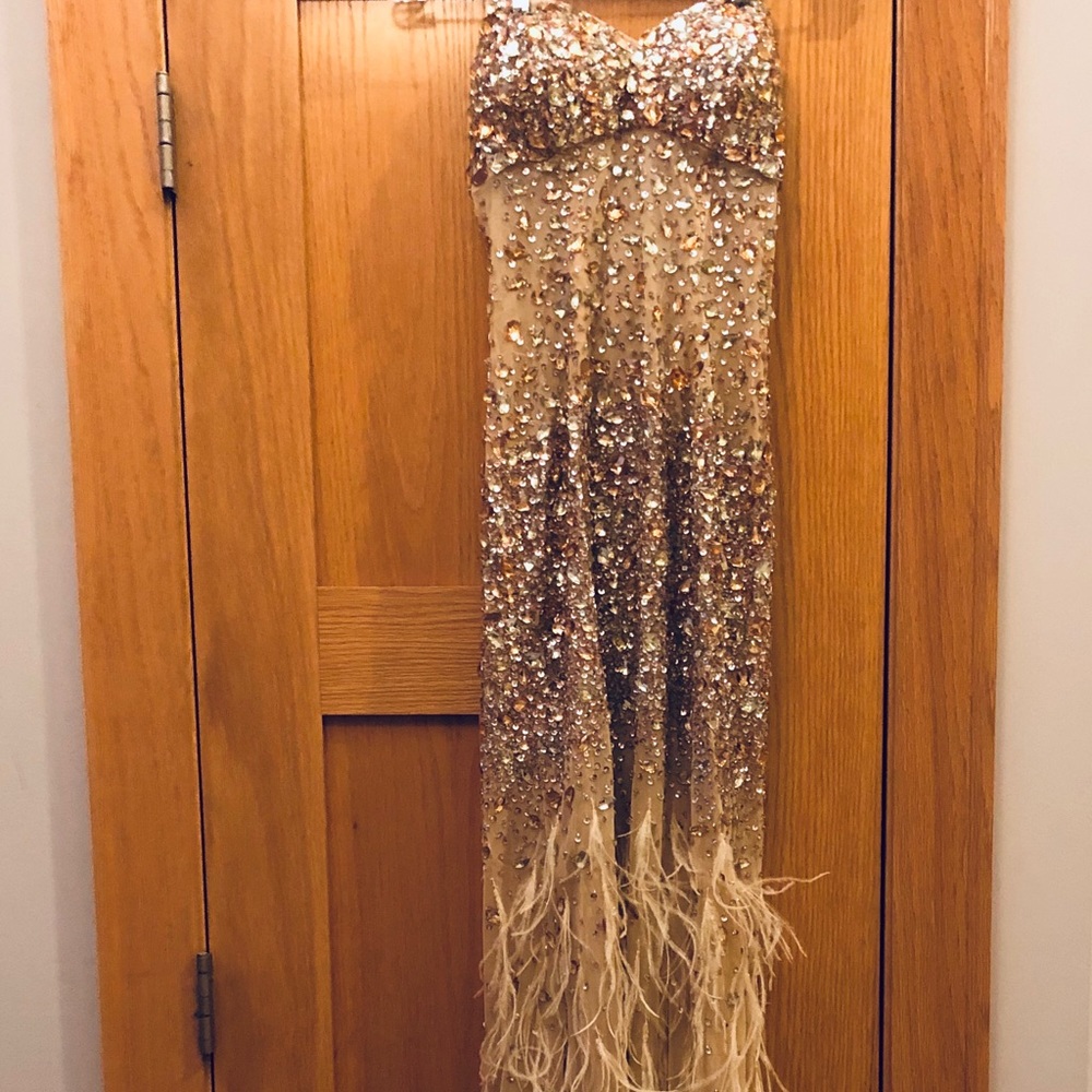 Beautiful long cocktail dress/prom dress